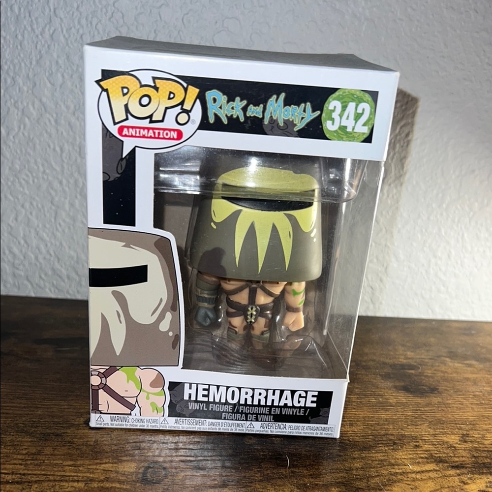 Funko Pop! Animation Rick and Morty Hemorrhage Figure - Green and Brown